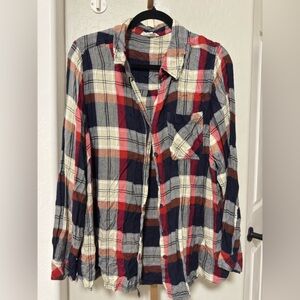 beachlunchlounge Multicolor Plaid Shirt